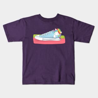 Yuni Sleeps In A Shoe Kids T-Shirt